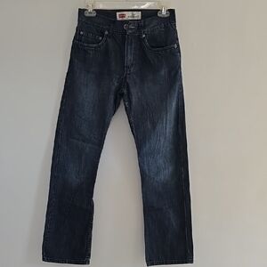 Levi's boys Dark Blue Jeans 514 slim straight  16 slim